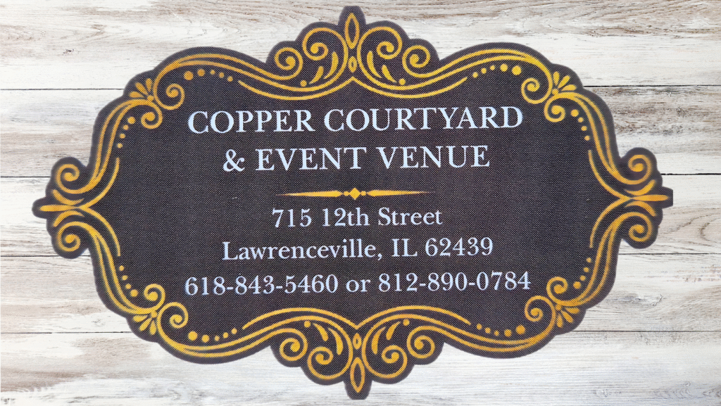 Copper Courtyard & Event Venue, Lawrenceville, Illinois